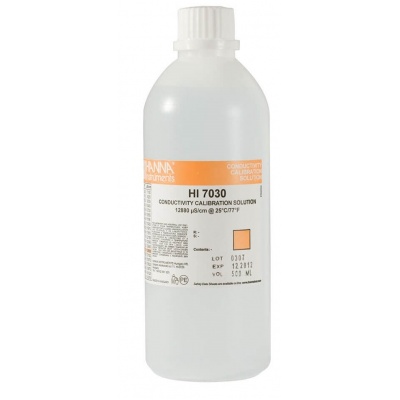 Solución de 12880 uS