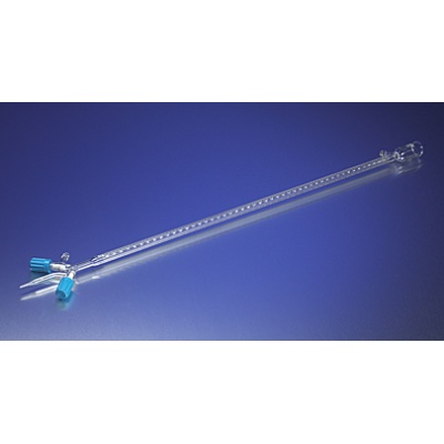 Bureta de 25 ml con llave de doble paso rotaflo