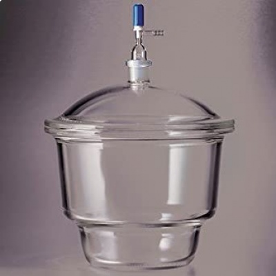 Desecador con llave de paso 24/29, de 2.4L